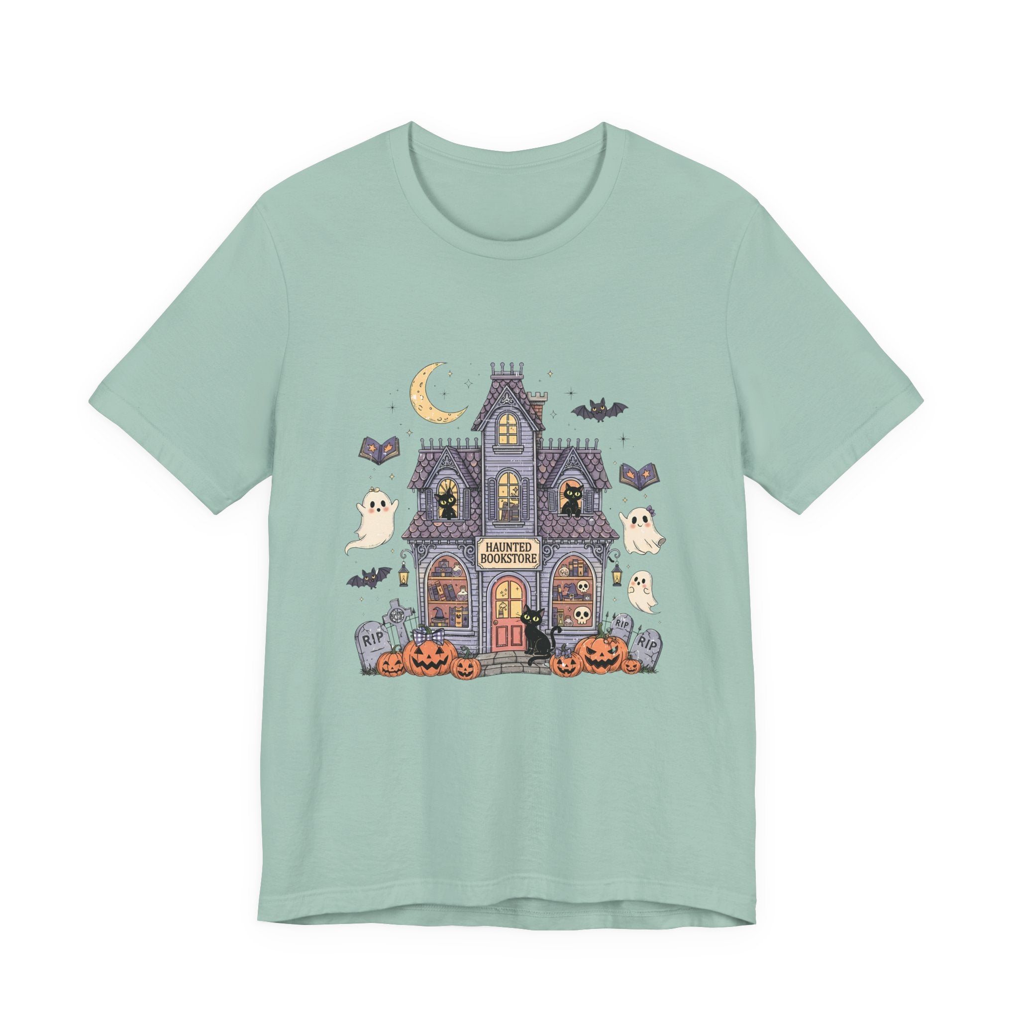 Funny Ghost Haunted House Shirt, Sweet Ghost Shirt by PopCultureByDesign36