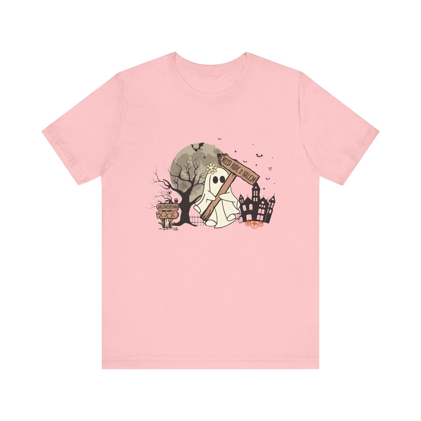 Funny Ghost Needing a Ride, Funny Ghost Shirt, Hitchhiking Ghost Shirt - Popbydesign