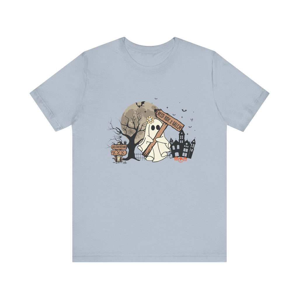 Funny Ghost Needing a Ride, Funny Ghost Shirt, Hitchhiking Ghost Shirt by PopCultureByDesign36