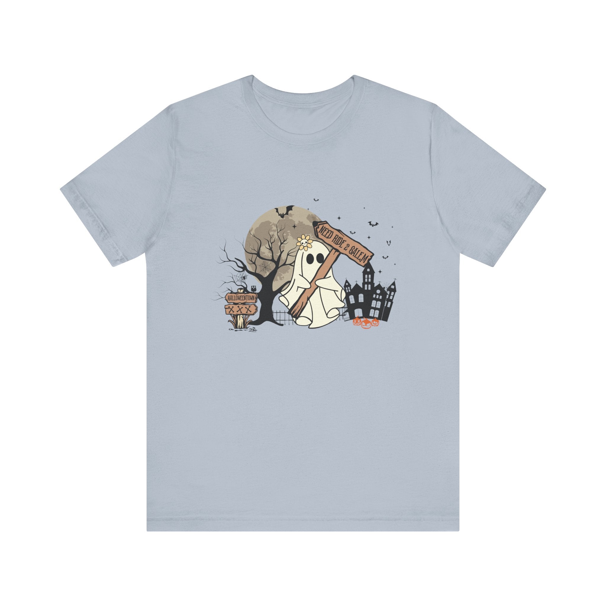 Funny Ghost Needing a Ride, Funny Ghost Shirt, Hitchhiking Ghost Shirt by PopCultureByDesign36
