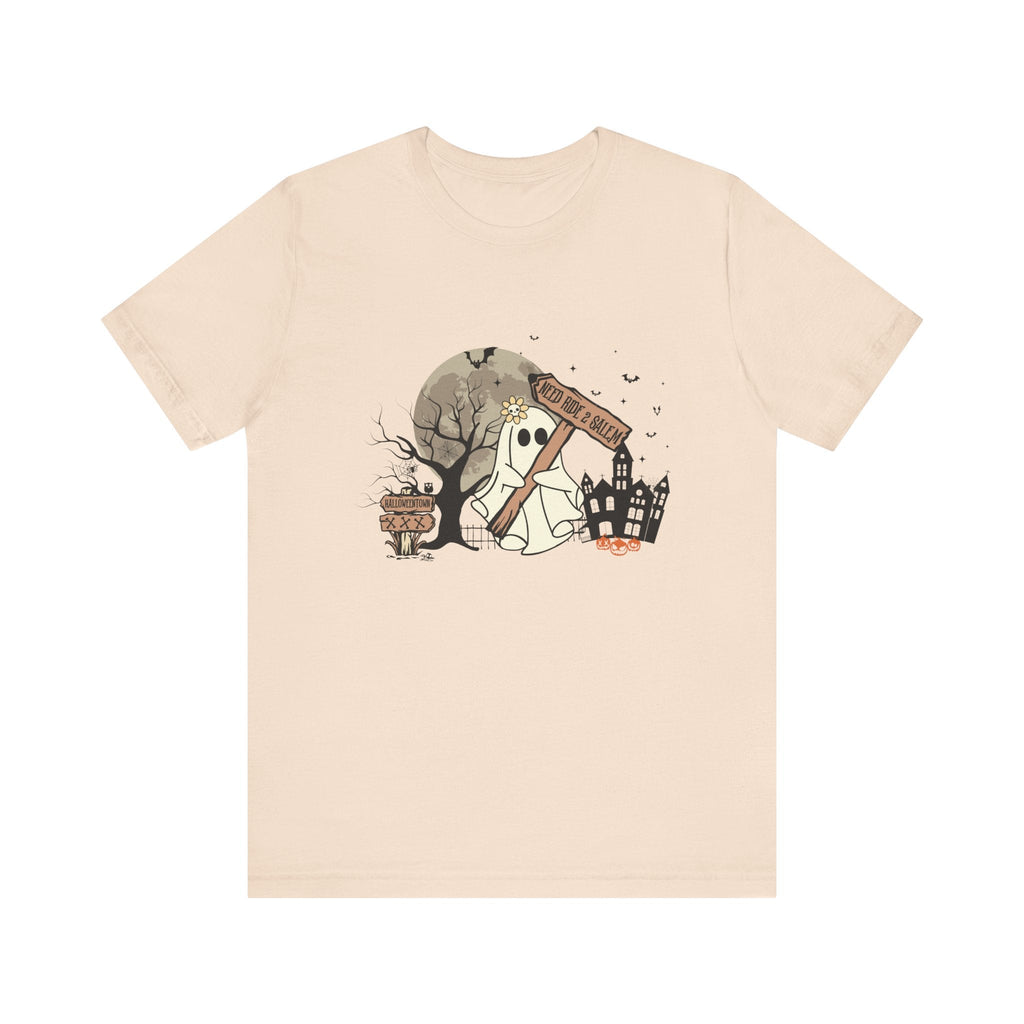 Funny Ghost Needing a Ride, Funny Ghost Shirt, Hitchhiking Ghost Shirt by PopCultureByDesign36