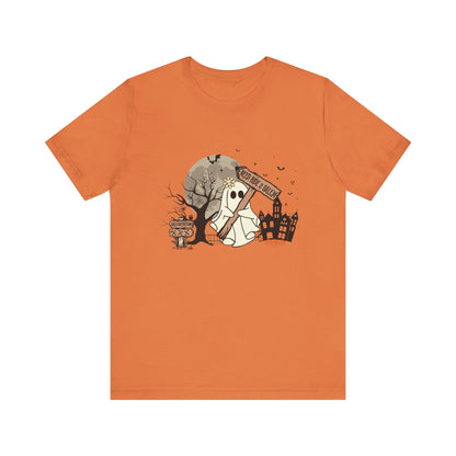 Funny Ghost Needing a Ride, Funny Ghost Shirt, Hitchhiking Ghost Shirt - Popbydesign