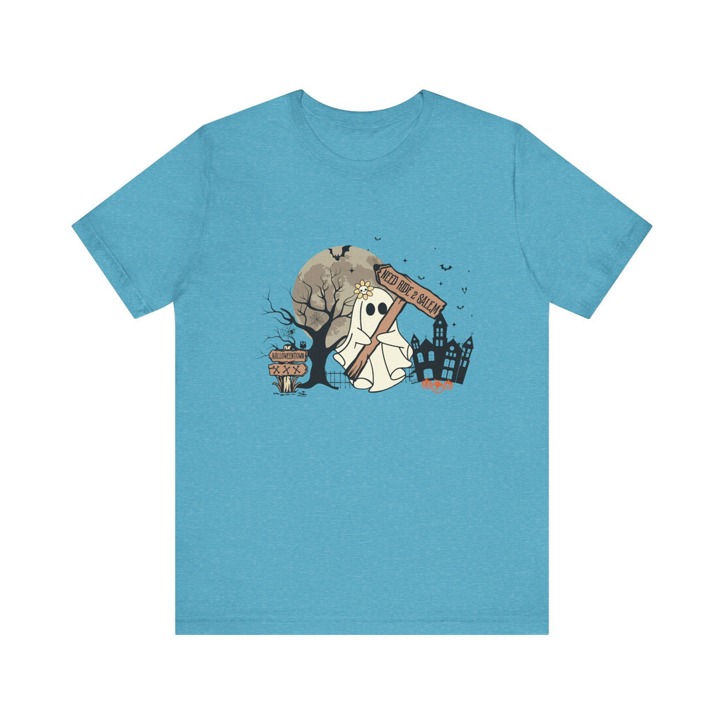 Funny Ghost Needing a Ride, Funny Ghost Shirt, Hitchhiking Ghost Shirt by PopCultureByDesign36