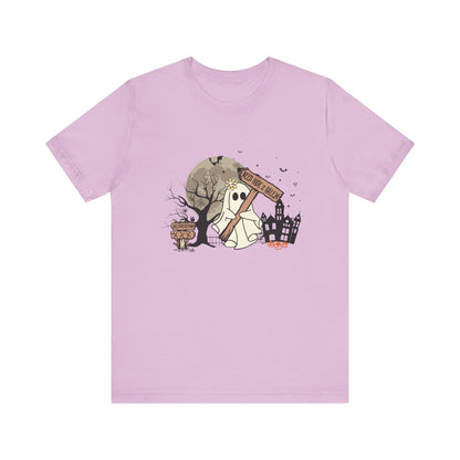 Funny Ghost Needing a Ride, Funny Ghost Shirt, Hitchhiking Ghost Shirt - Popbydesign