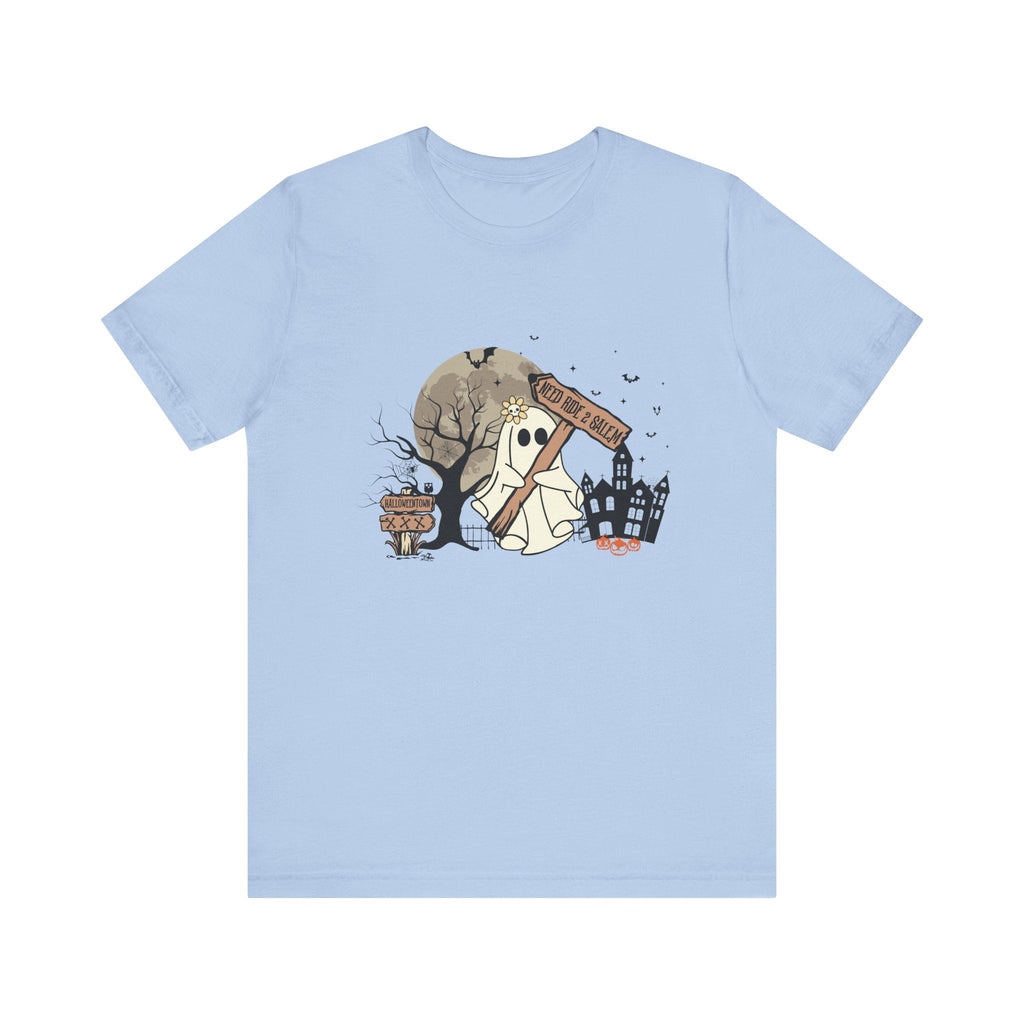 Funny Ghost Needing a Ride, Funny Ghost Shirt, Hitchhiking Ghost Shirt by PopCultureByDesign36