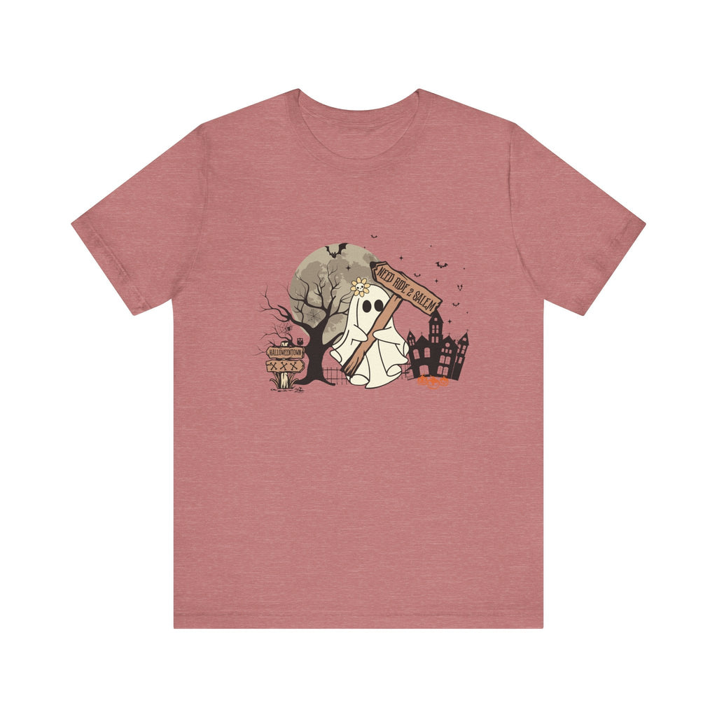 Funny Ghost Needing a Ride, Funny Ghost Shirt, Hitchhiking Ghost Shirt by PopCultureByDesign36