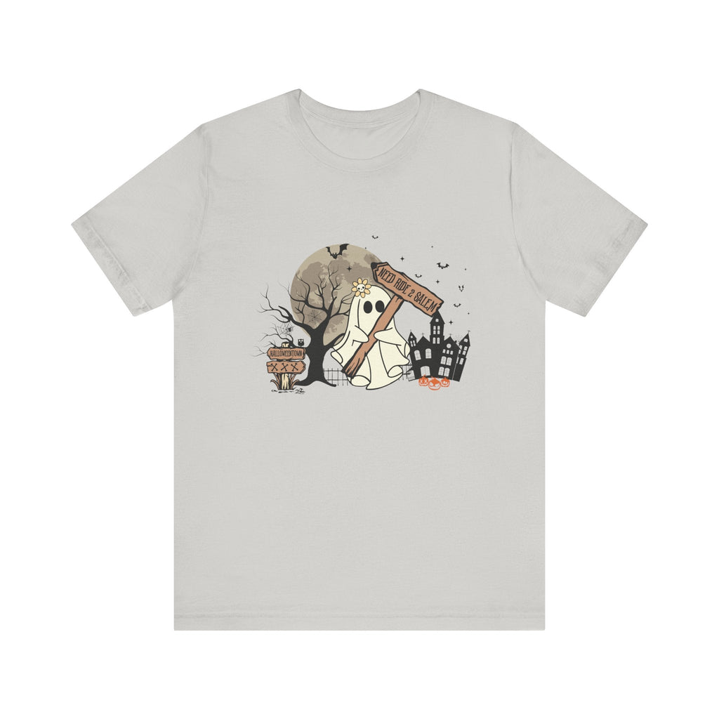 Funny Ghost Needing a Ride, Funny Ghost Shirt, Hitchhiking Ghost Shirt by PopCultureByDesign36