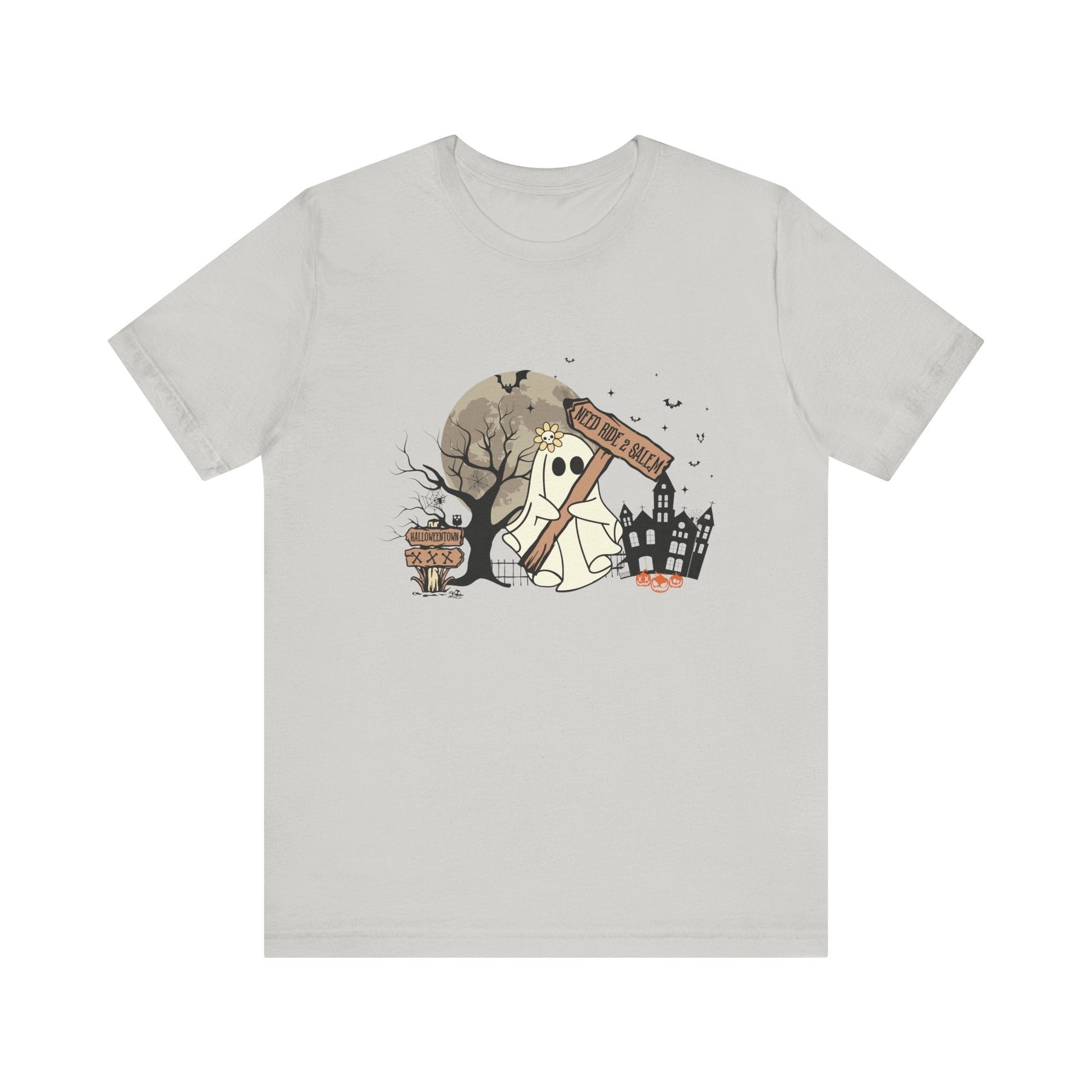 Funny Ghost Needing a Ride, Funny Ghost Shirt, Hitchhiking Ghost Shirt - Popbydesign