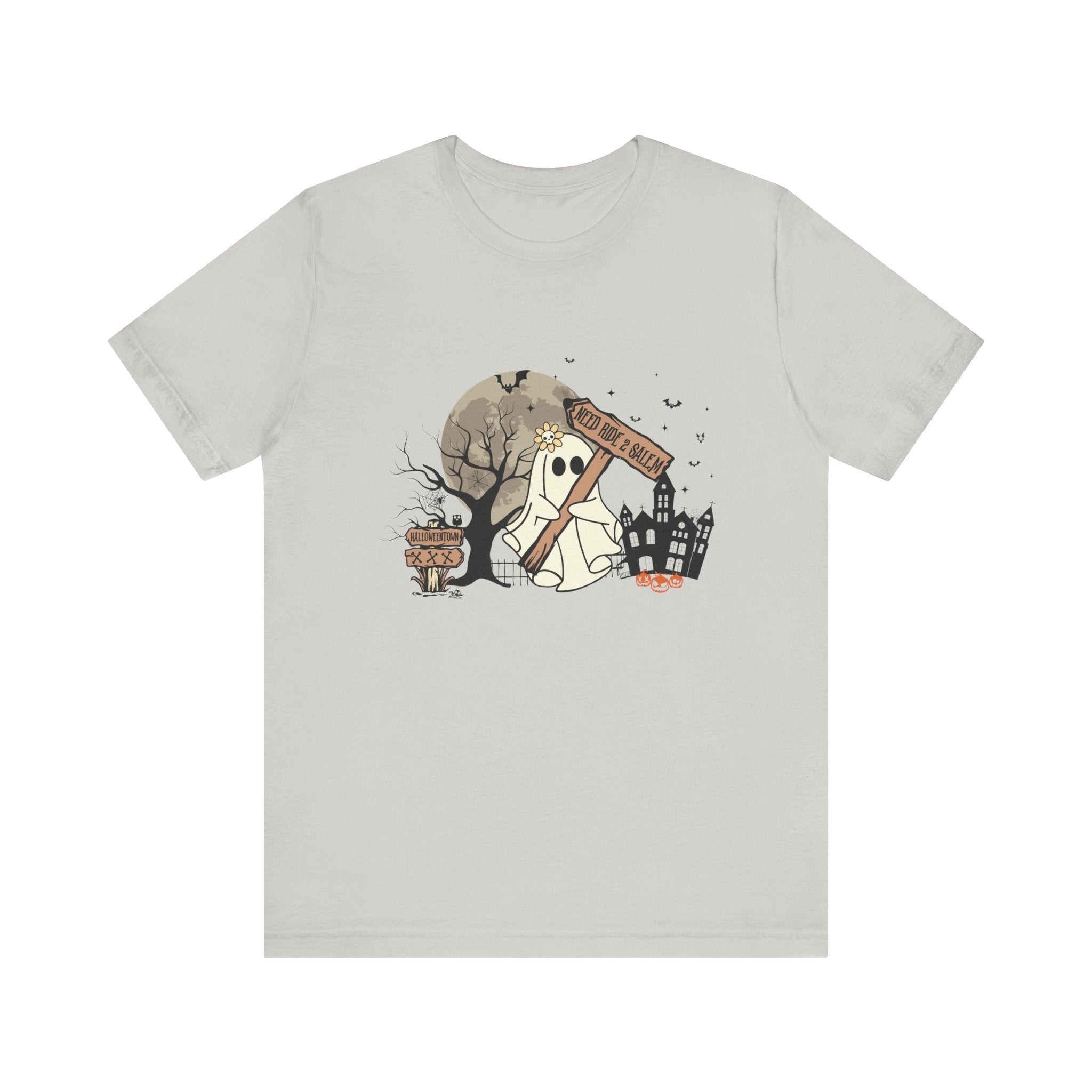 Funny Ghost Needing a Ride, Funny Ghost Shirt, Hitchhiking Ghost Shirt by PopCultureByDesign36