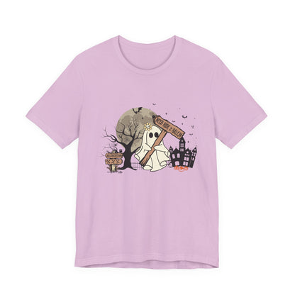 Funny Ghost Needing a Ride, Funny Ghost Shirt, Hitchhiking Ghost Shirt - Popbydesign