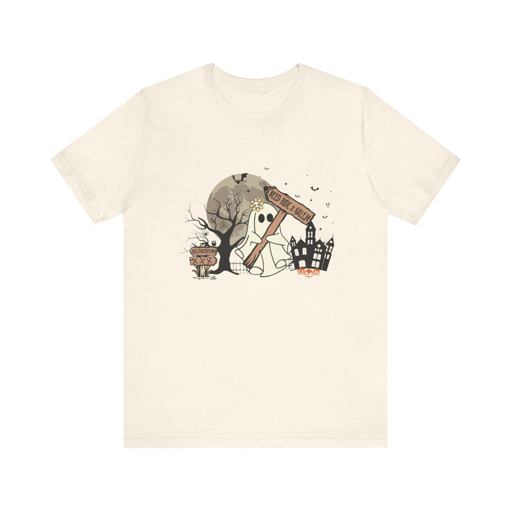 Funny Ghost Needing a Ride, Funny Ghost Shirt, Hitchhiking Ghost Shirt by PopCultureByDesign36