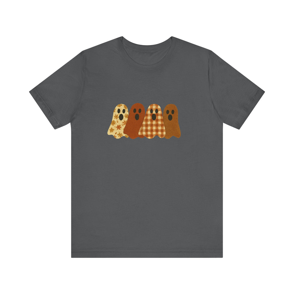 Funny Ghost Patchwork Tee, Cute Ghost Shirt by PopCultureByDesign36