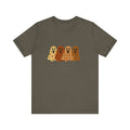 Funny Ghost Patchwork Tee, Cute Ghost Shirt by PopCultureByDesign36