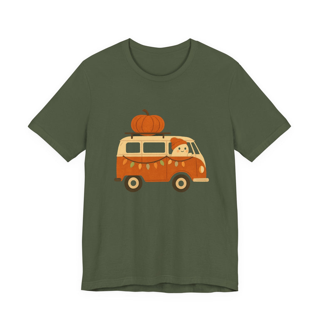 Funny Ghost Pumpkin Shirt, Cute Ghost Shirt, Boho Ghost Shirt by PopCultureByDesign36