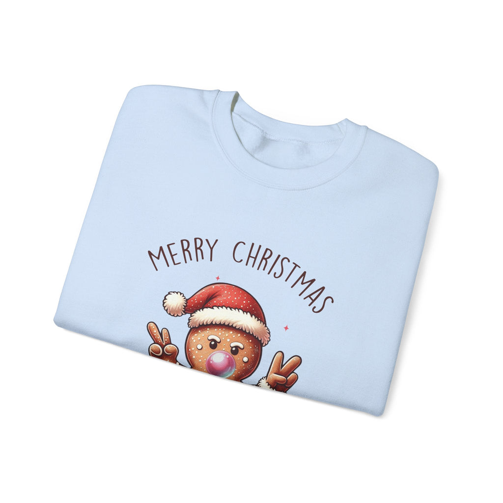 Funny Gingerbread Sweatshirt, Christmas Cookie Shirt by PopCultureByDesign36