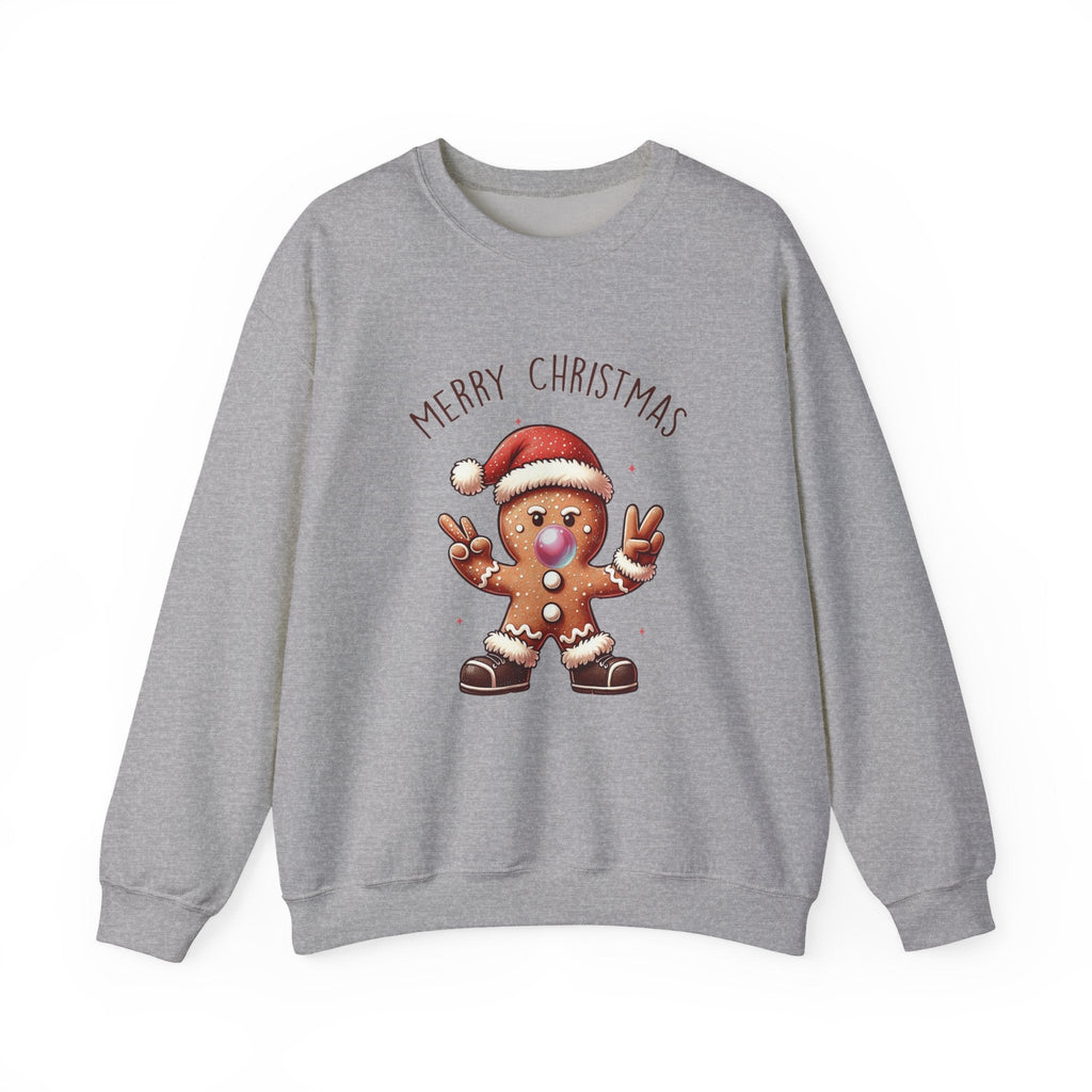 Funny Gingerbread Sweatshirt, Christmas Cookie Shirt by PopCultureByDesign36