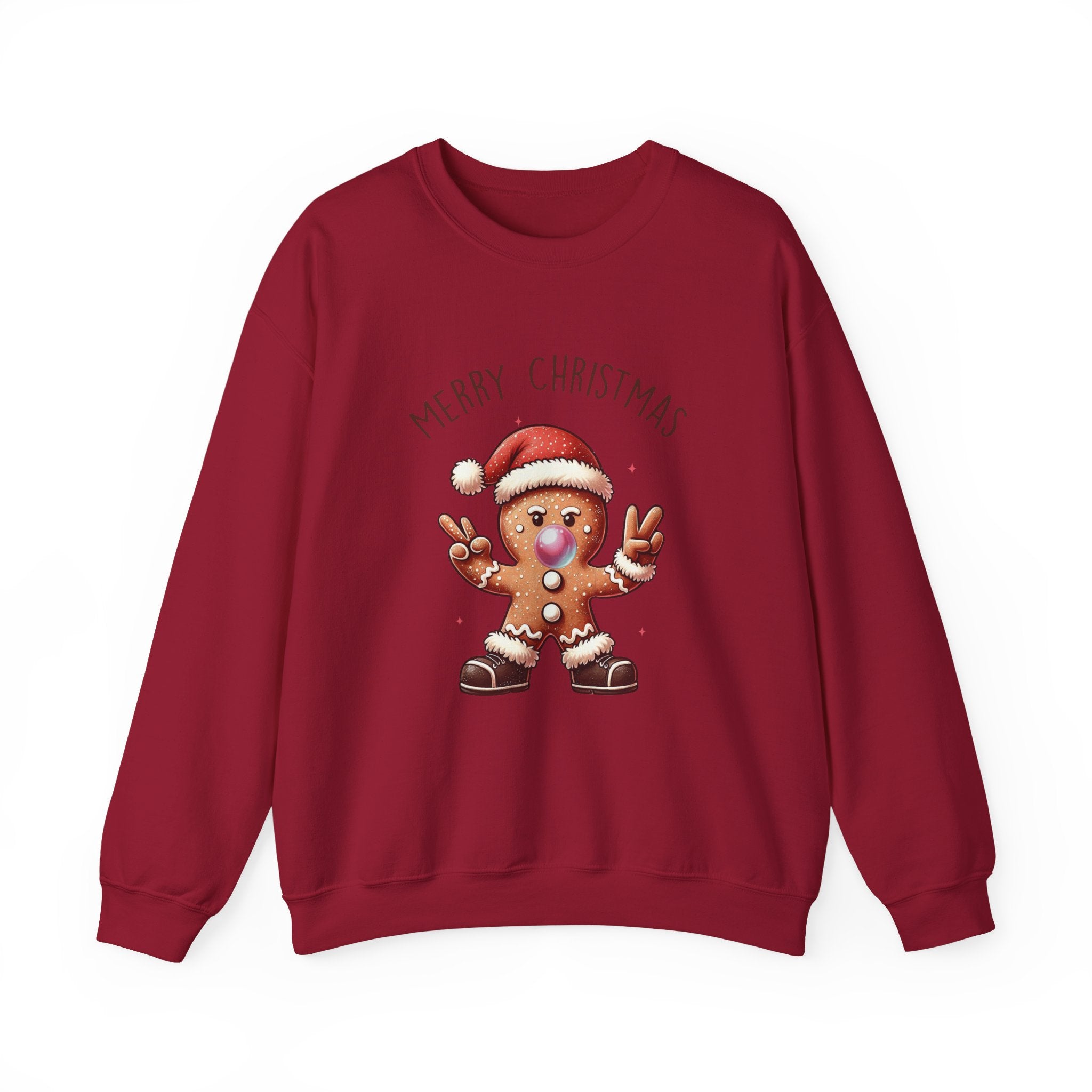 Funny Gingerbread Sweatshirt, Christmas Cookie Shirt by PopCultureByDesign36