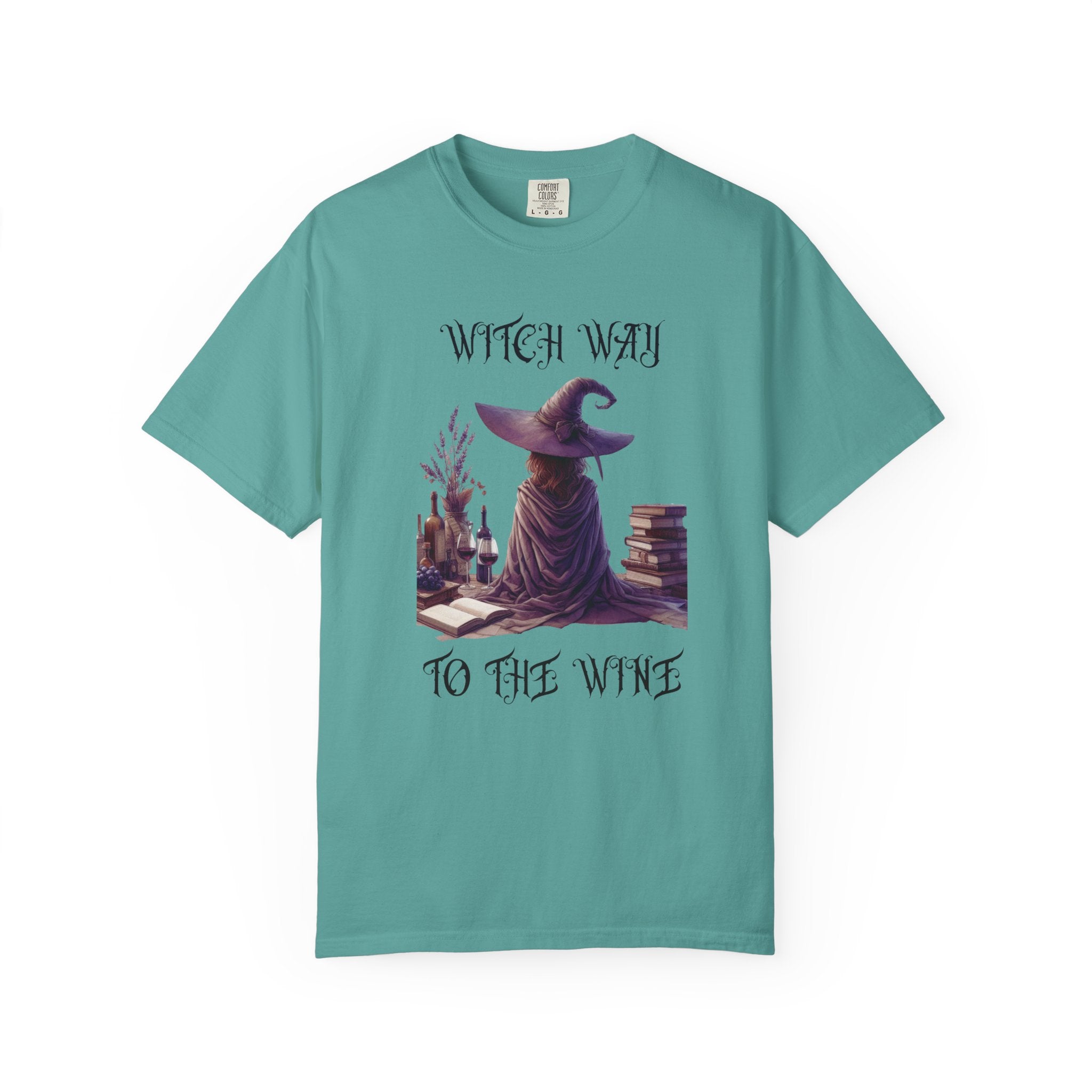 Funny Halloween Shirt, Witch Wine Shirt, Wine Drinker Gift by PopCultureByDesign36