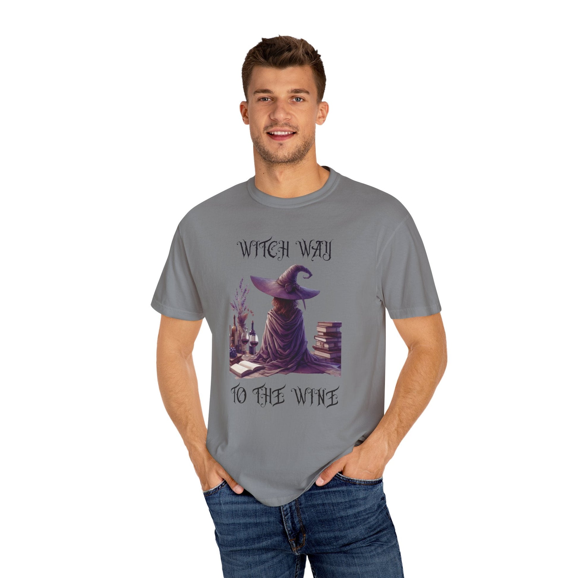 Funny Halloween Shirt, Witch Wine Shirt, Wine Drinker Gift - Popbydesign
