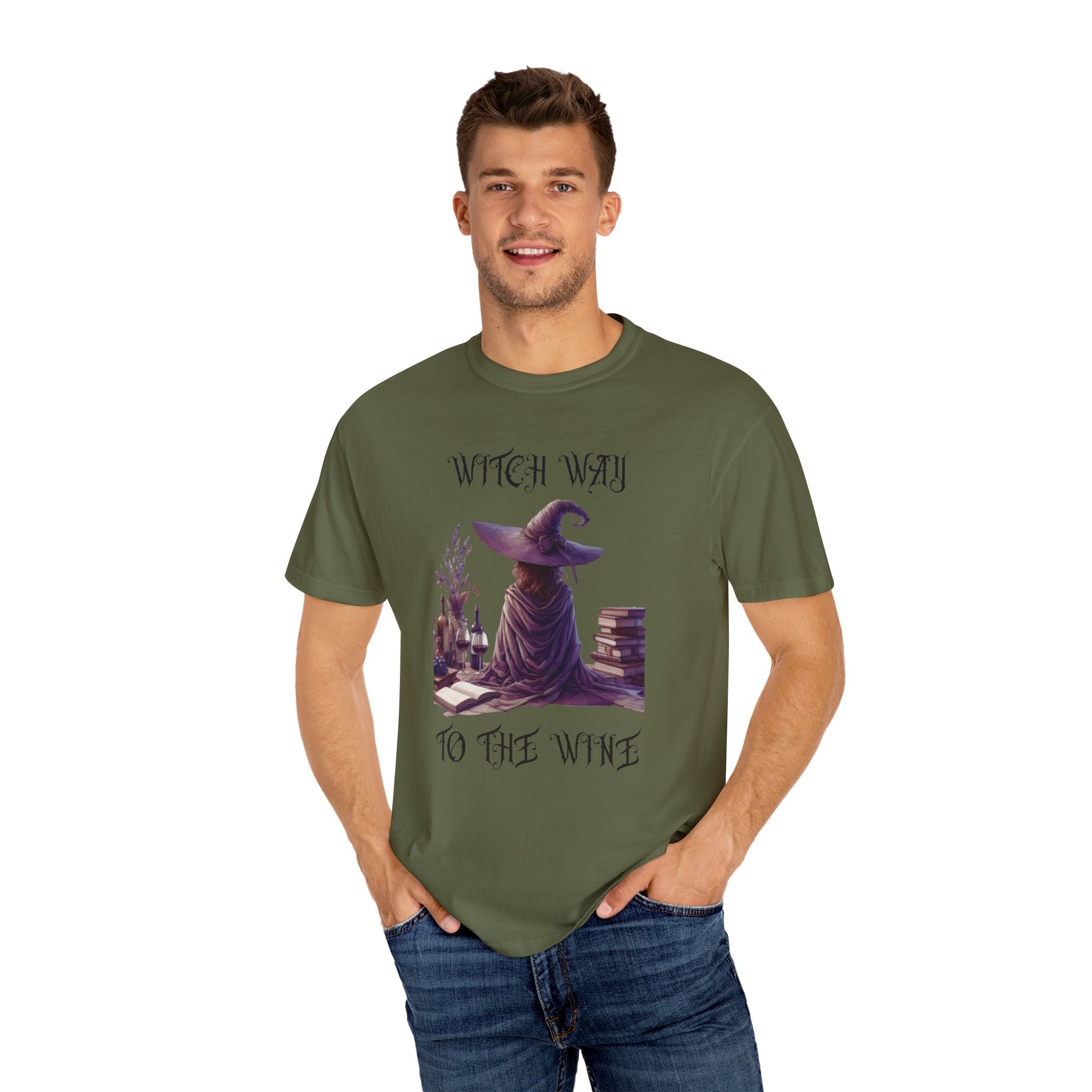 Funny Halloween Shirt, Witch Wine Shirt, Wine Drinker Gift by PopCultureByDesign36