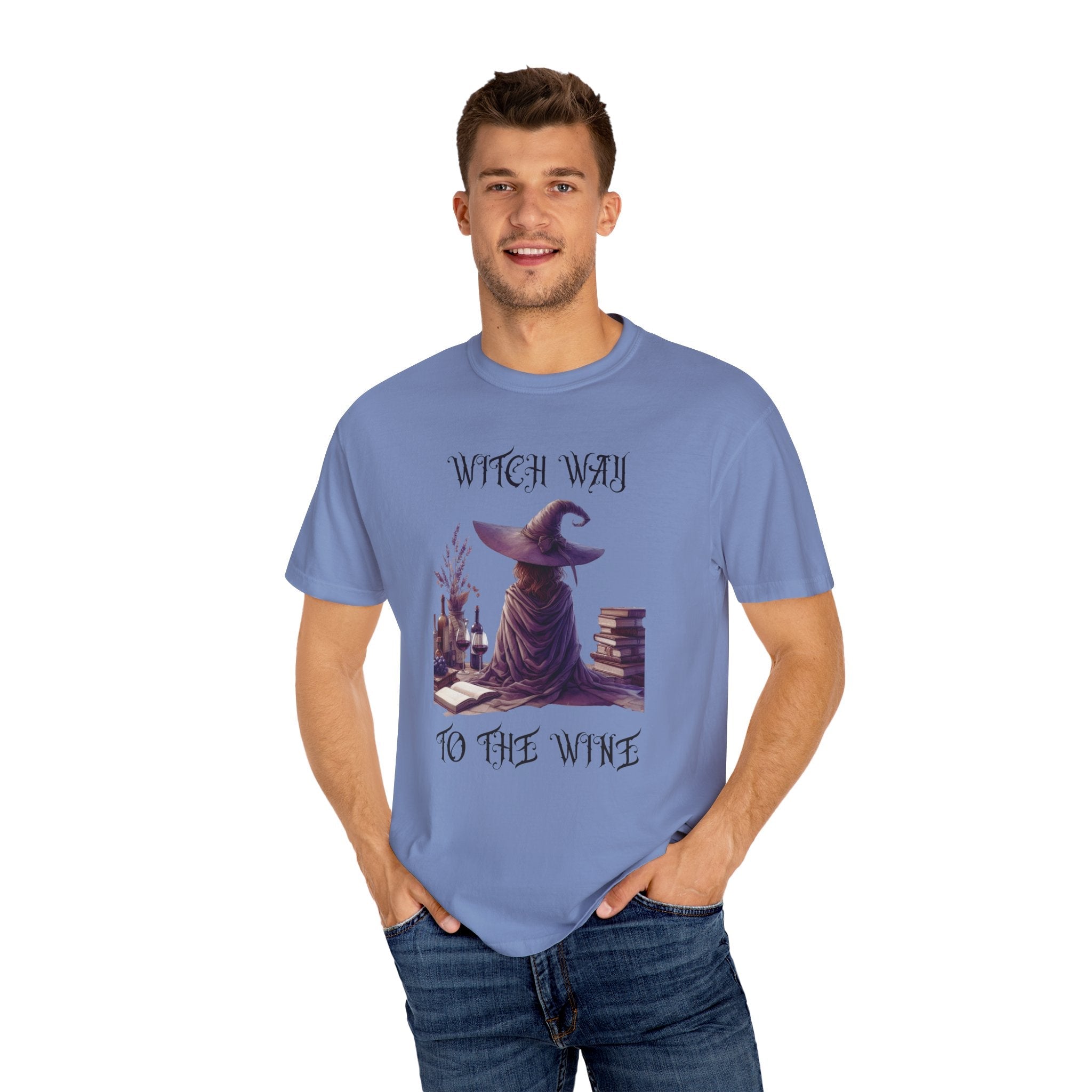 Funny Halloween Shirt, Witch Wine Shirt, Wine Drinker Gift by PopCultureByDesign36