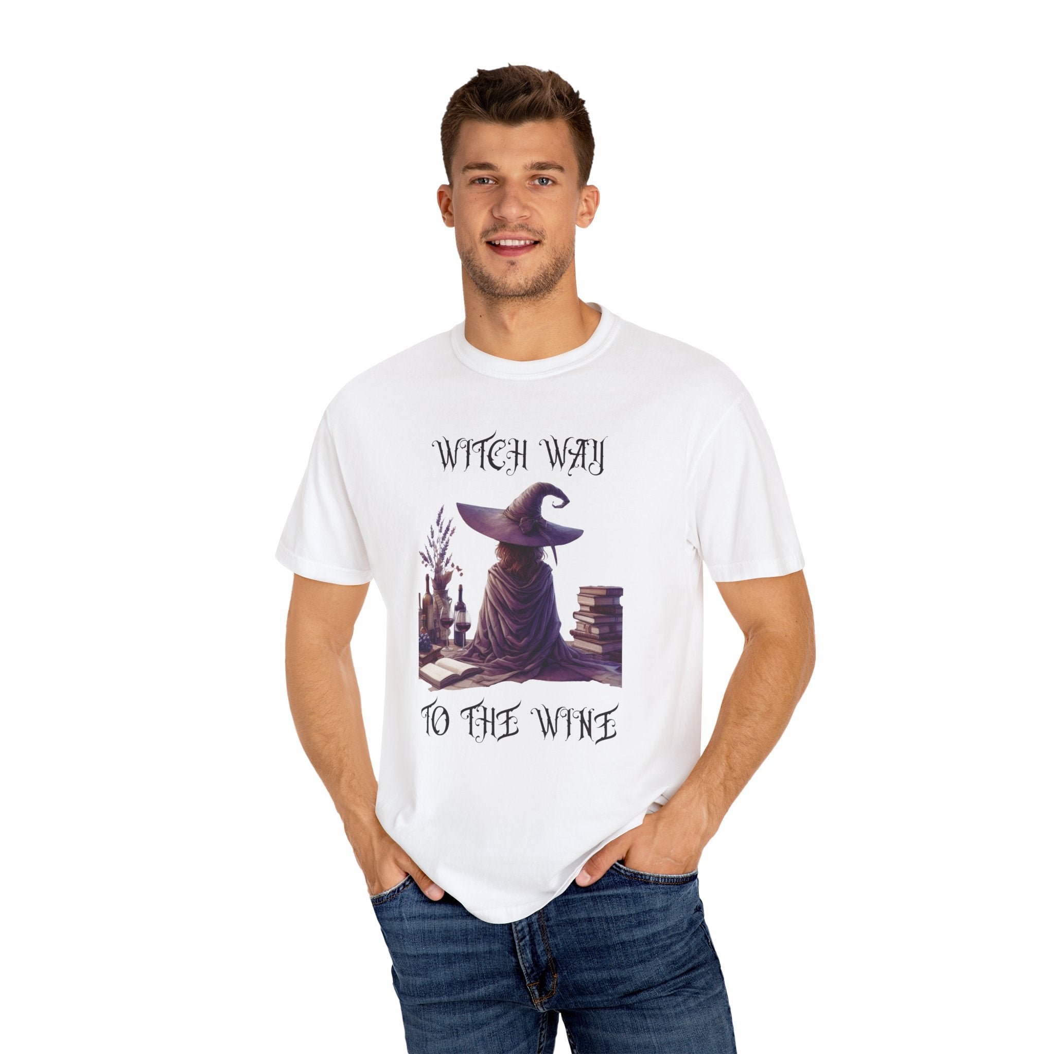Funny Halloween Shirt, Witch Wine Shirt, Wine Drinker Gift by PopCultureByDesign36