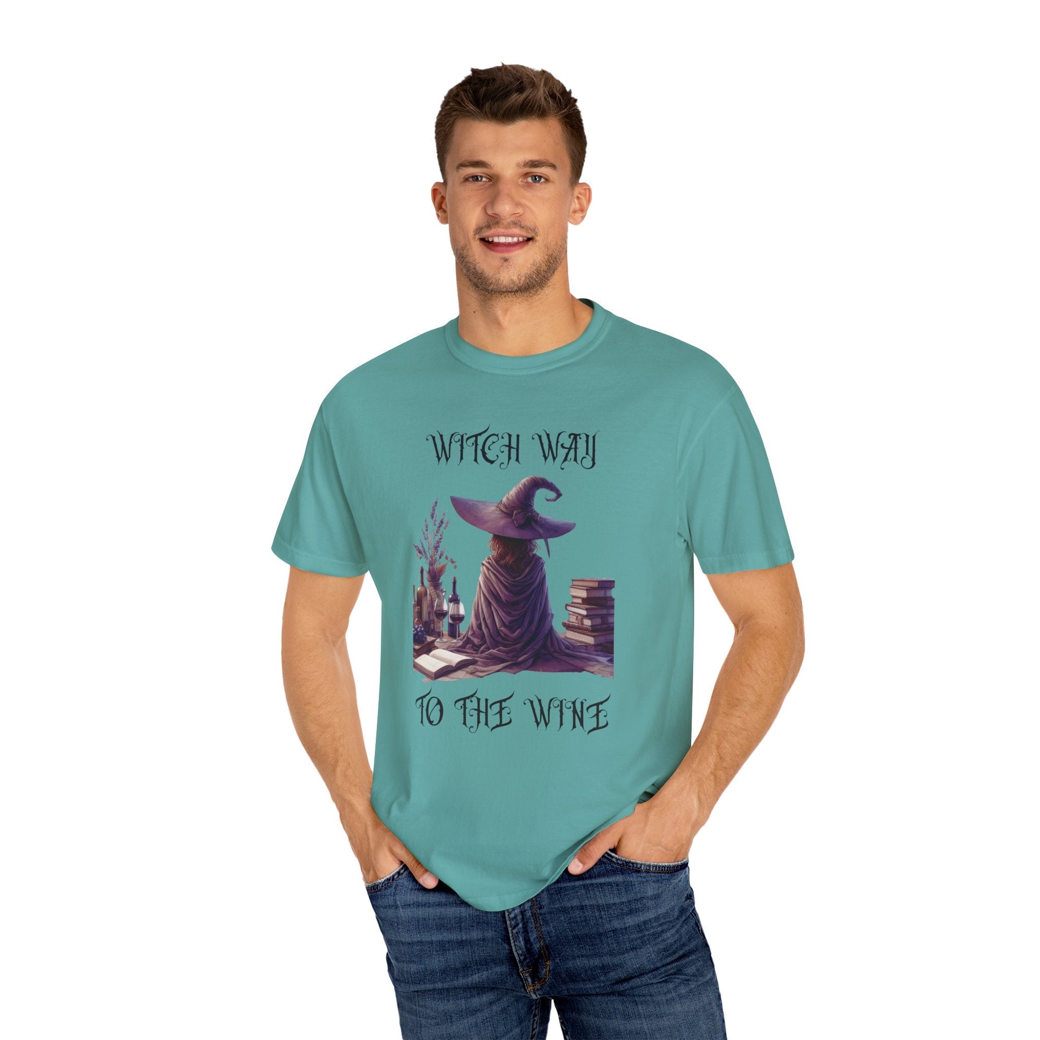 Funny Halloween Shirt, Witch Wine Shirt, Wine Drinker Gift by PopCultureByDesign36