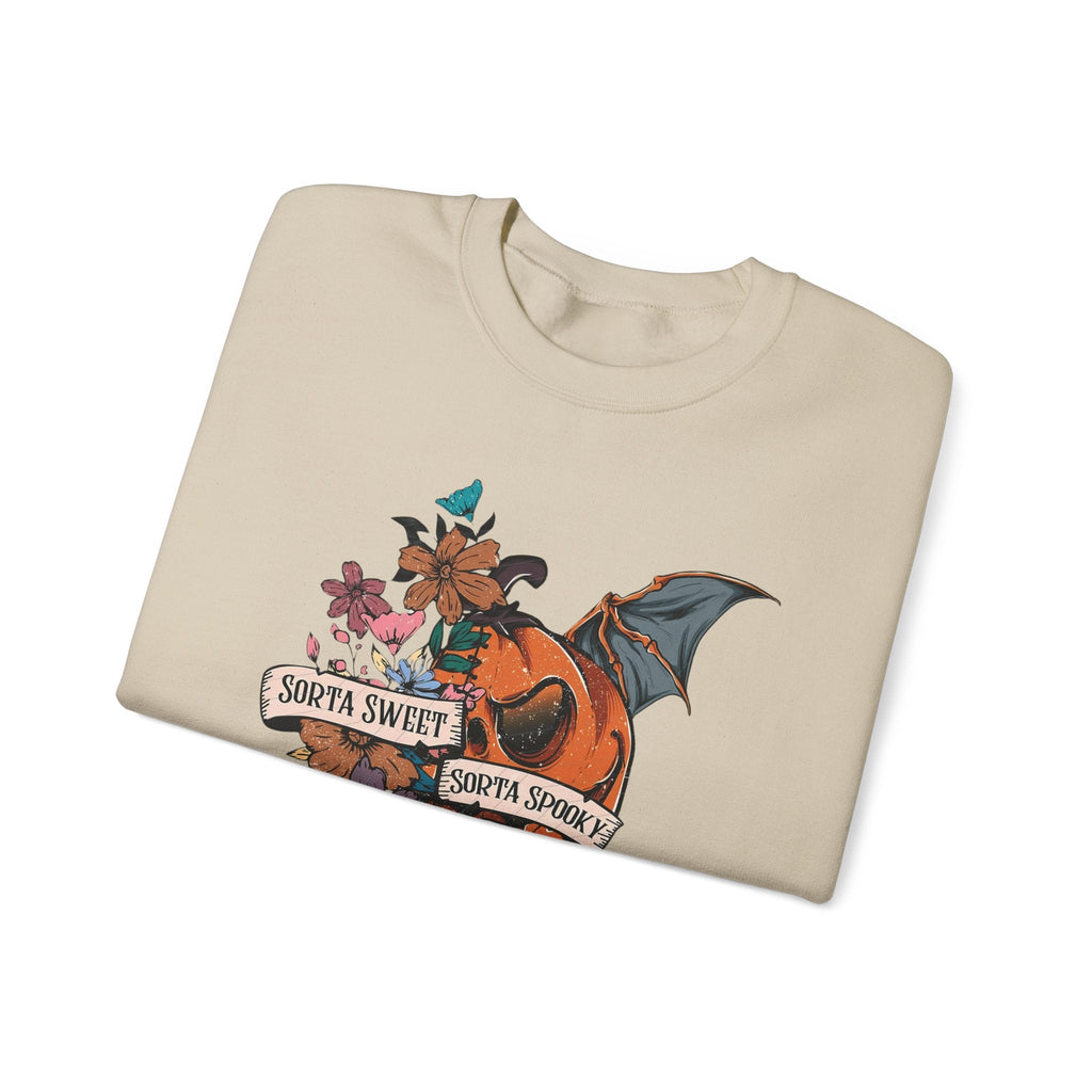 Funny Halloween Sweatshirt, Halloween Pumpkin Sweatshirt by PopCultureByDesign36