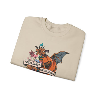 Funny Halloween Sweatshirt, Halloween Pumpkin Sweatshirt - Popbydesign