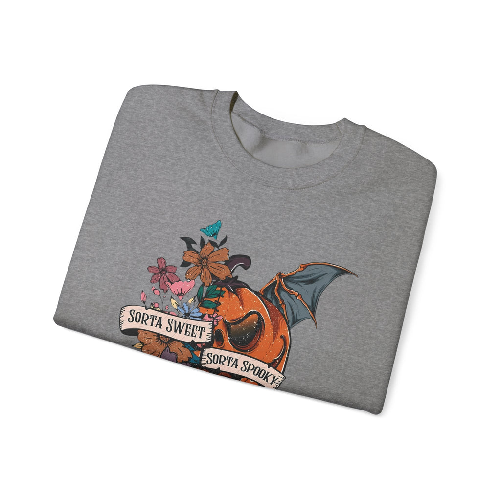Funny Halloween Sweatshirt, Halloween Pumpkin Sweatshirt by PopCultureByDesign36