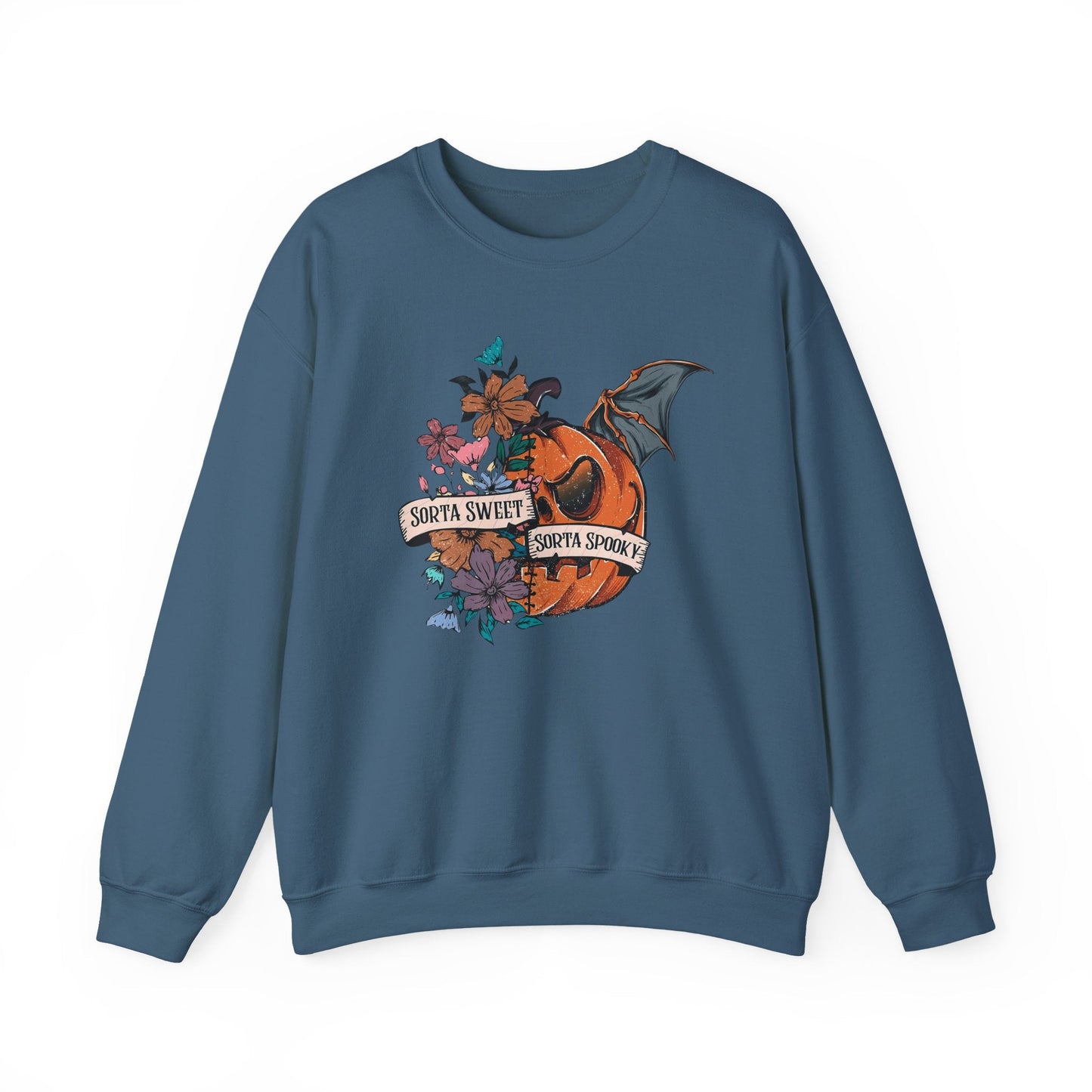 Funny Halloween Sweatshirt, Halloween Pumpkin Sweatshirt - Popbydesign