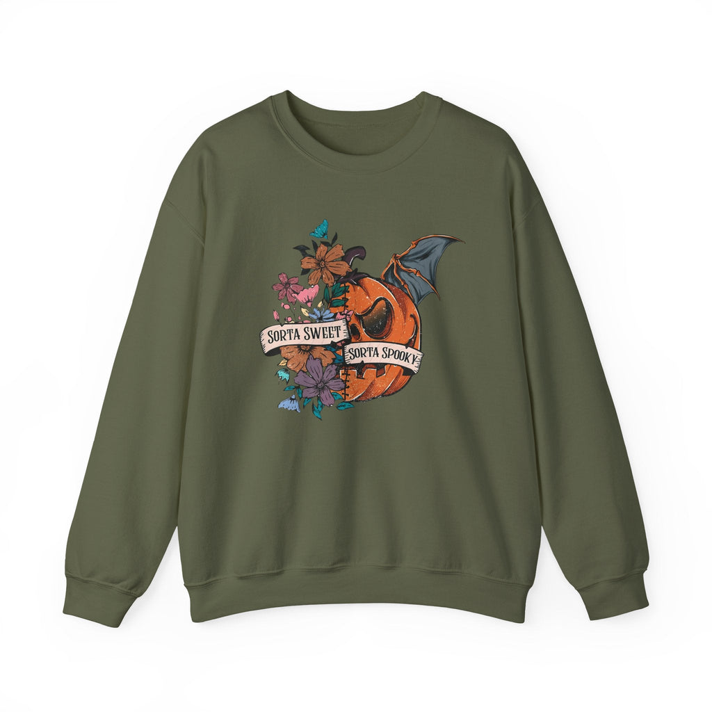 Funny Halloween Sweatshirt, Halloween Pumpkin Sweatshirt by PopCultureByDesign36