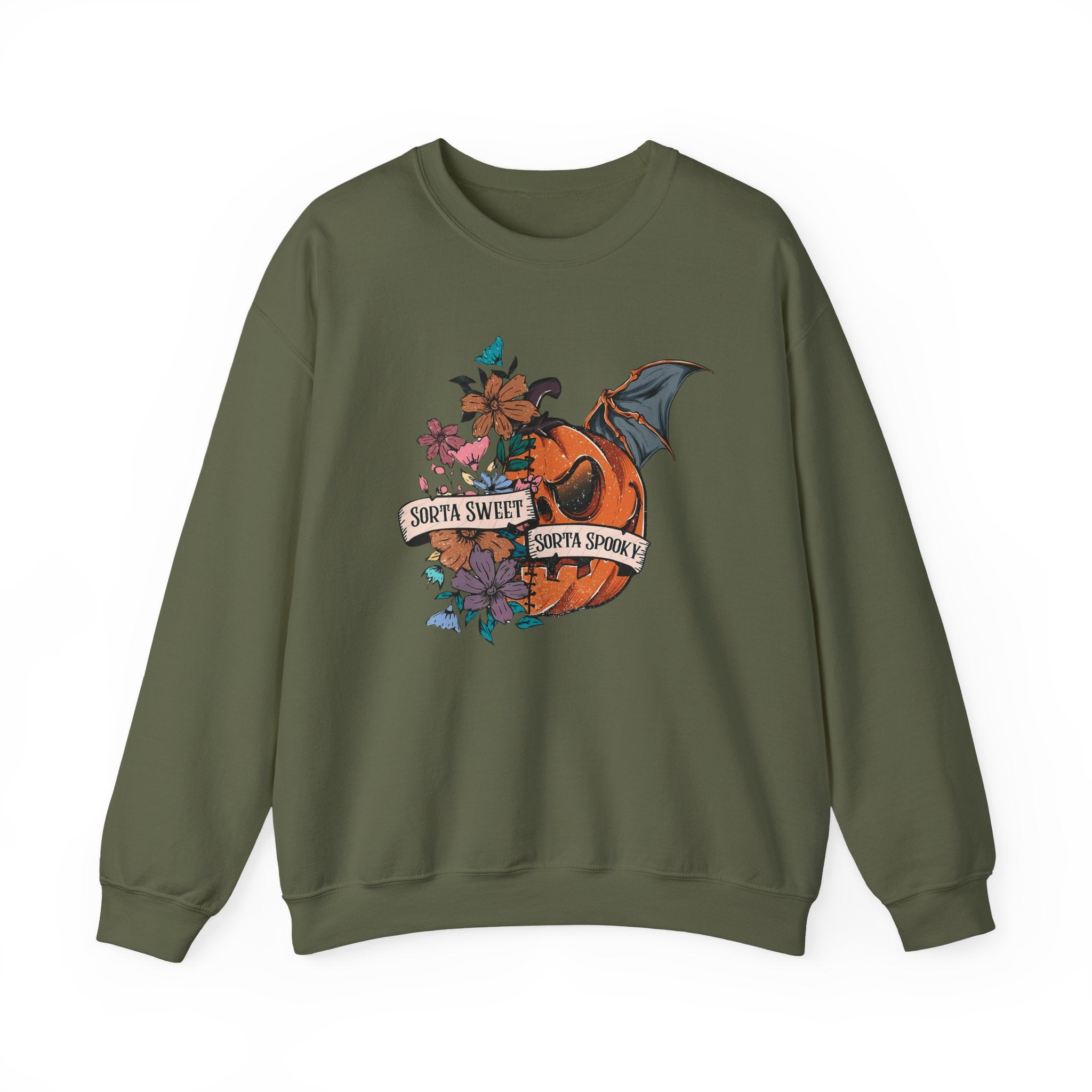 Funny Halloween Sweatshirt, Halloween Pumpkin Sweatshirt by PopCultureByDesign36