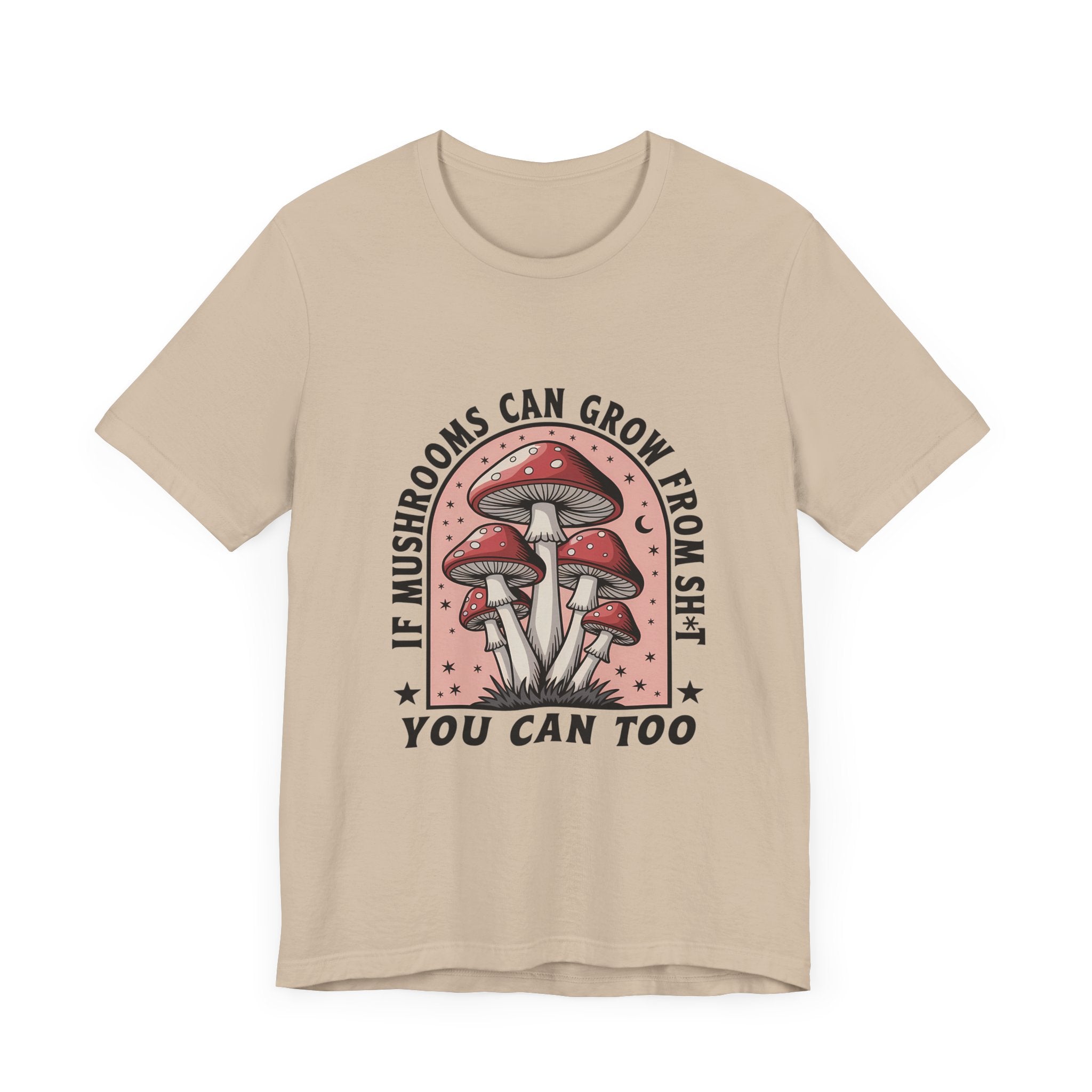 Funny Mushrooms Tee, Funny Motivational Shirt, Mushroom Lover by PopCultureByDesign36