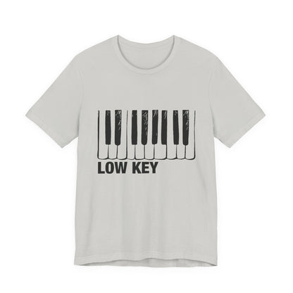 Funny Piano Player Shirt, Low Key Tee, Piano Students - Popbydesign