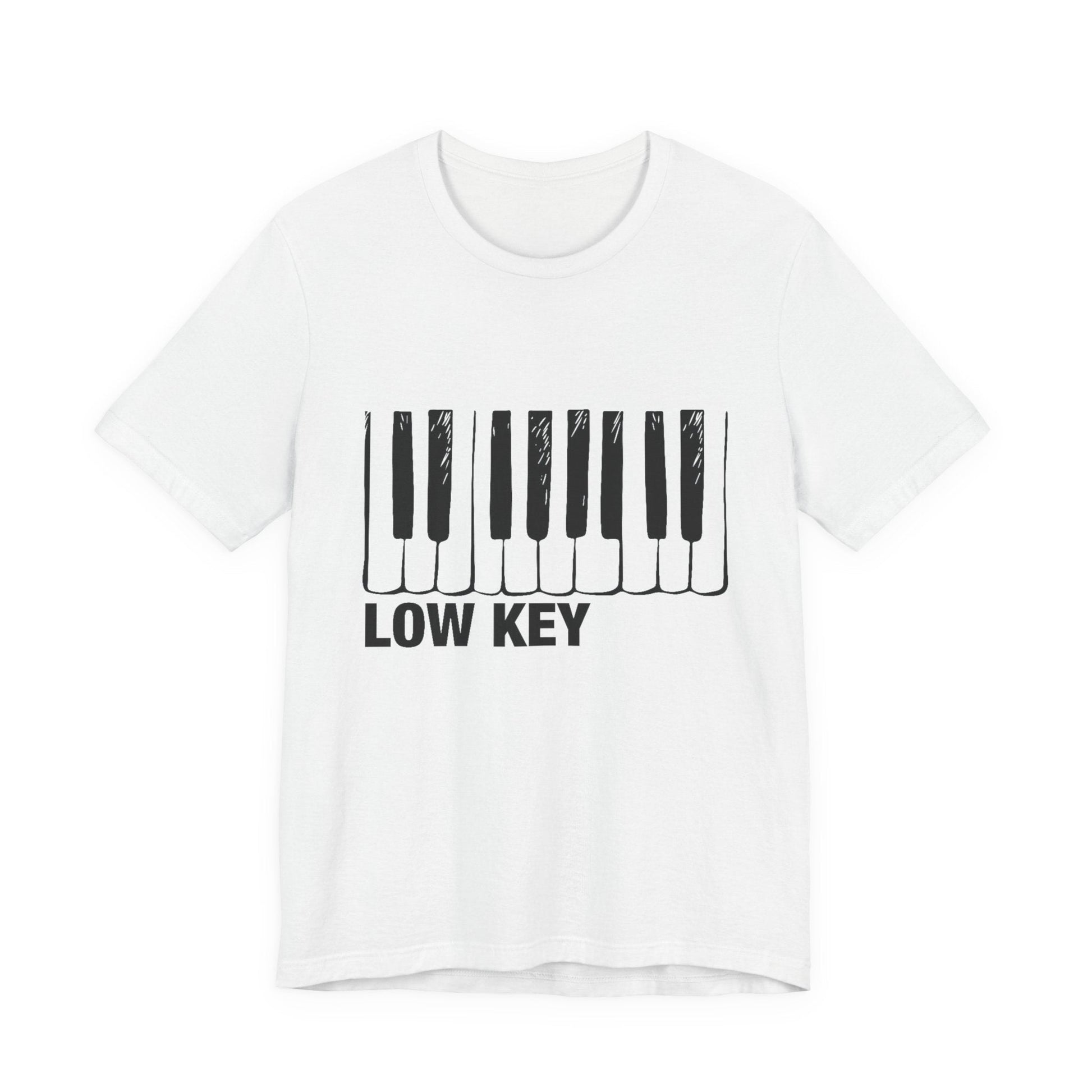 Funny Piano Player Shirt, Low Key Tee, Piano Students - Popbydesign