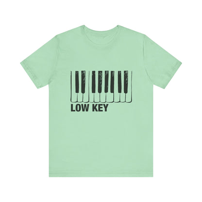 Funny Piano Player Shirt, Low Key Tee, Piano Students - Popbydesign