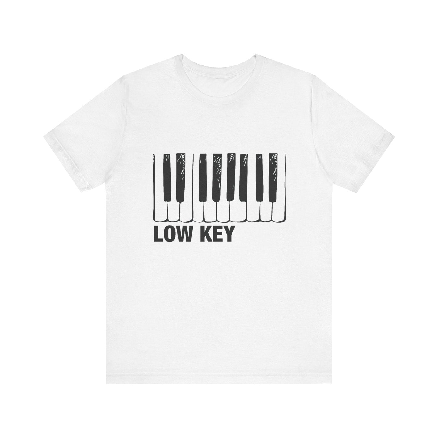 Funny Piano Player Shirt, Low Key Tee, Piano Students - Popbydesign