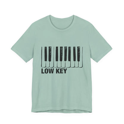 Funny Piano Player Shirt, Low Key Tee, Piano Students - Popbydesign