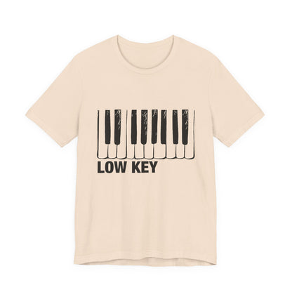Funny Piano Player Shirt, Low Key Tee, Piano Students - Popbydesign