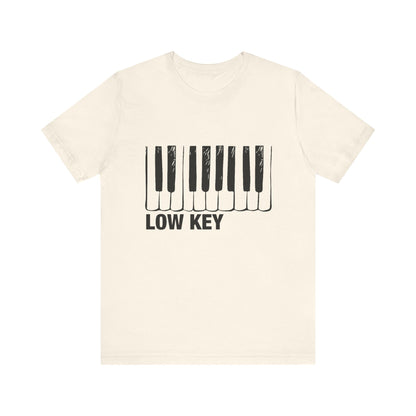 Funny Piano Player Shirt, Low Key Tee, Piano Students - Popbydesign