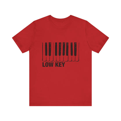 Funny Piano Player Shirt, Low Key Tee, Piano Students - Popbydesign