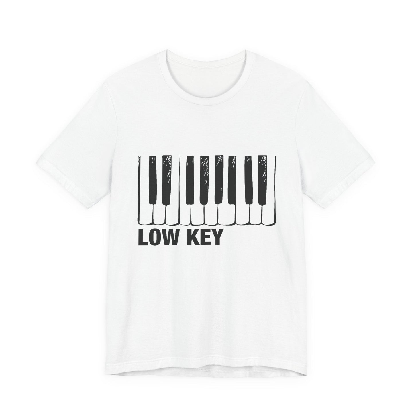 Funny Piano Player Shirt, Low Key Tee, Piano Students - Popbydesign