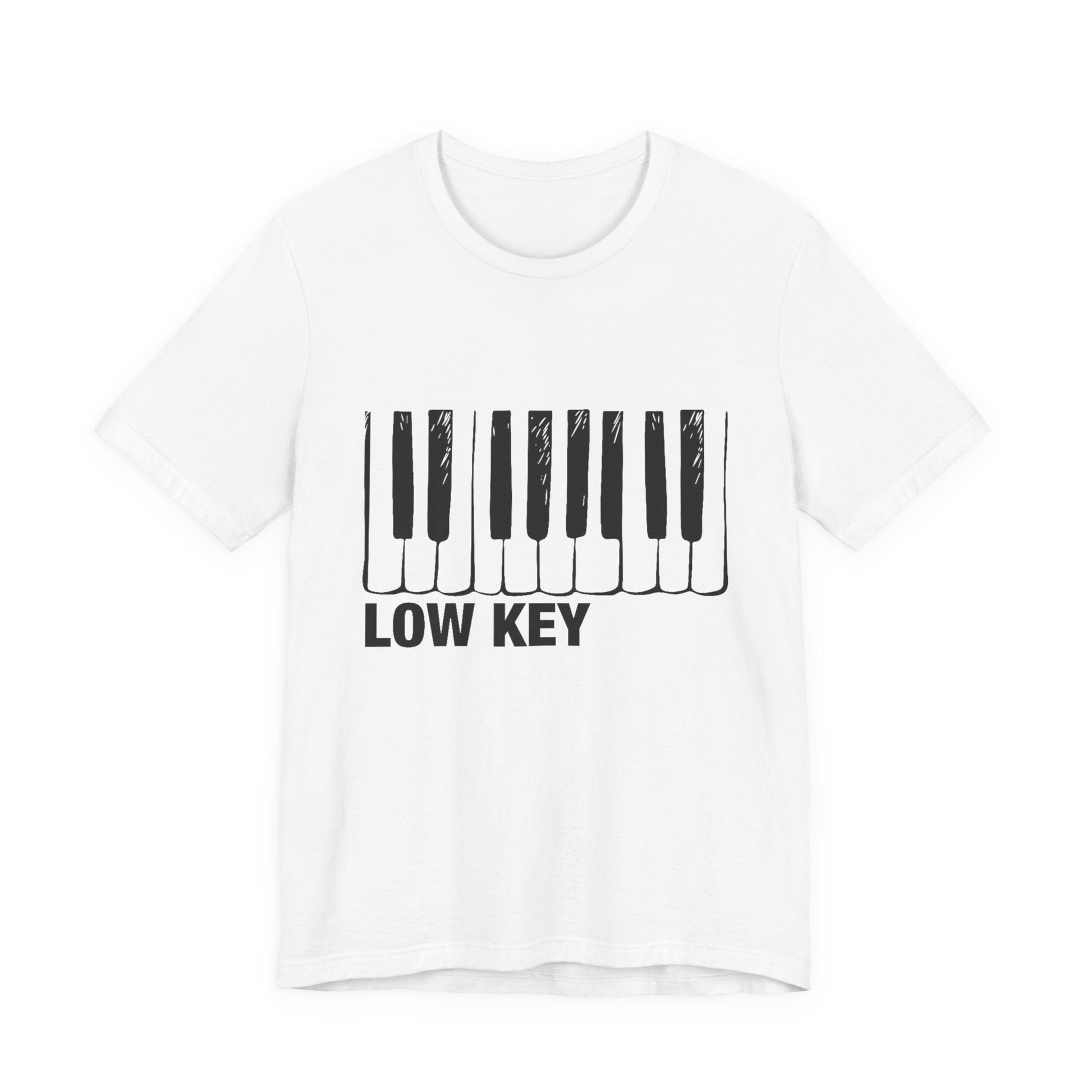 Funny Piano Player Shirt, Low Key Tee, Piano Students - Popbydesign