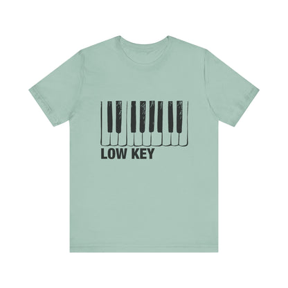 Funny Piano Player Shirt, Low Key Tee, Piano Students - Popbydesign