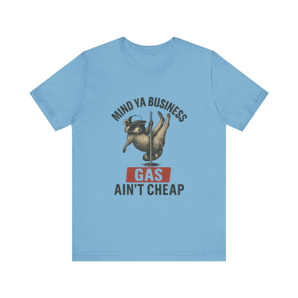 Funny Raccoon Pole Dancing Unisex Tee, Humorous Graphic Tee, by PopCultureByDesign36