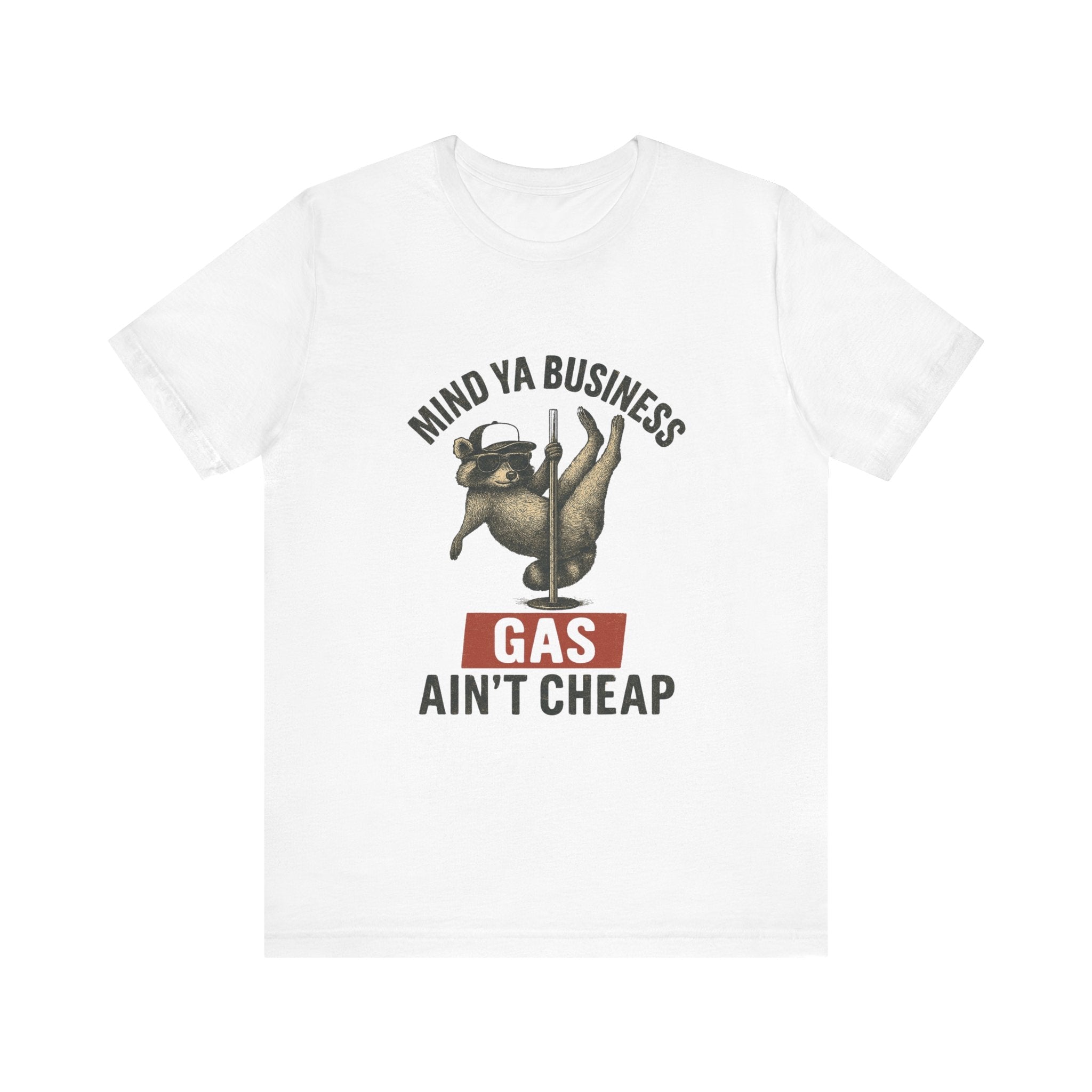 Funny Raccoon Pole Dancing Unisex Tee, Humorous Graphic Tee, by PopCultureByDesign36