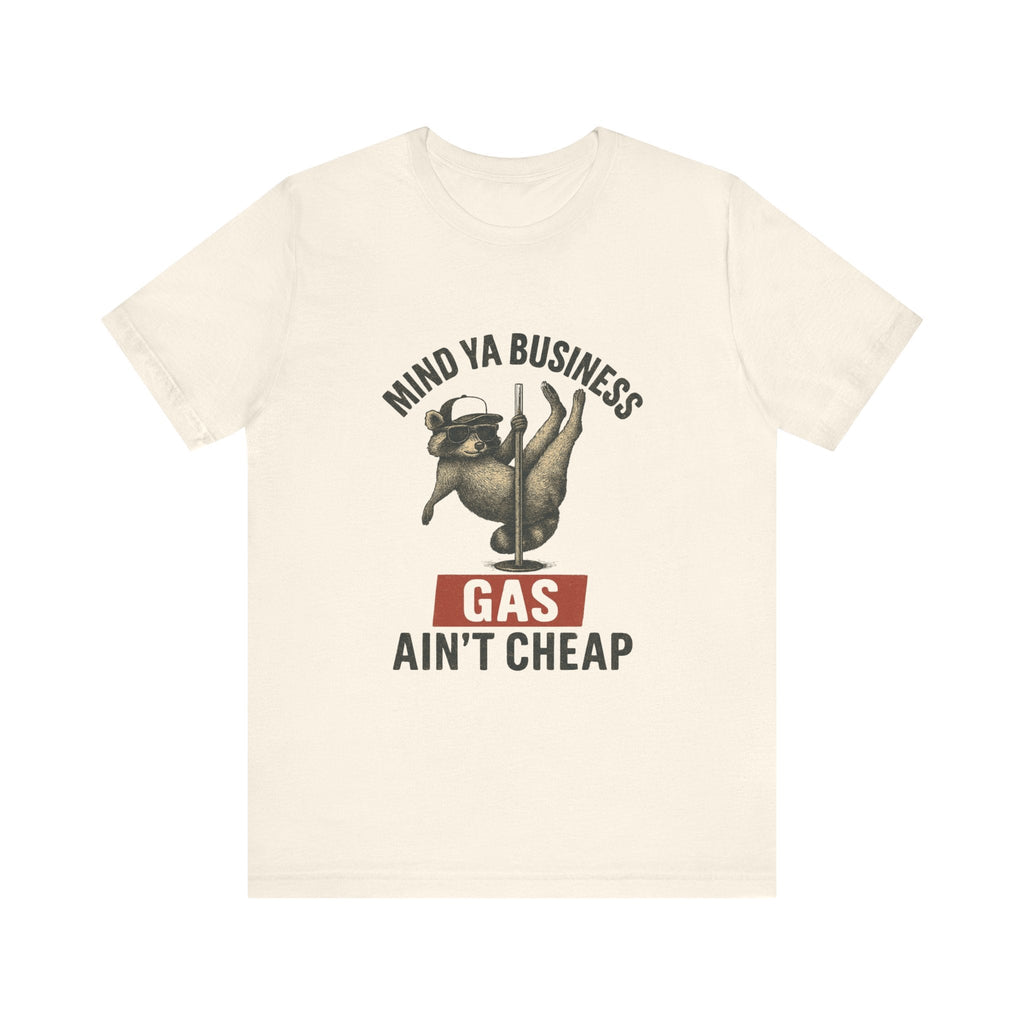 Funny Raccoon Pole Dancing Unisex Tee, Humorous Graphic Tee, by PopCultureByDesign36