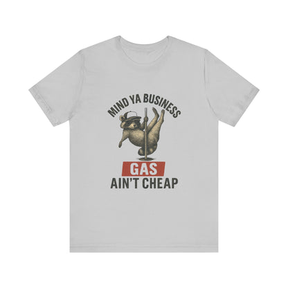 Funny Raccoon Pole Dancing Unisex Tee, Humorous Graphic Tee, - Popbydesign