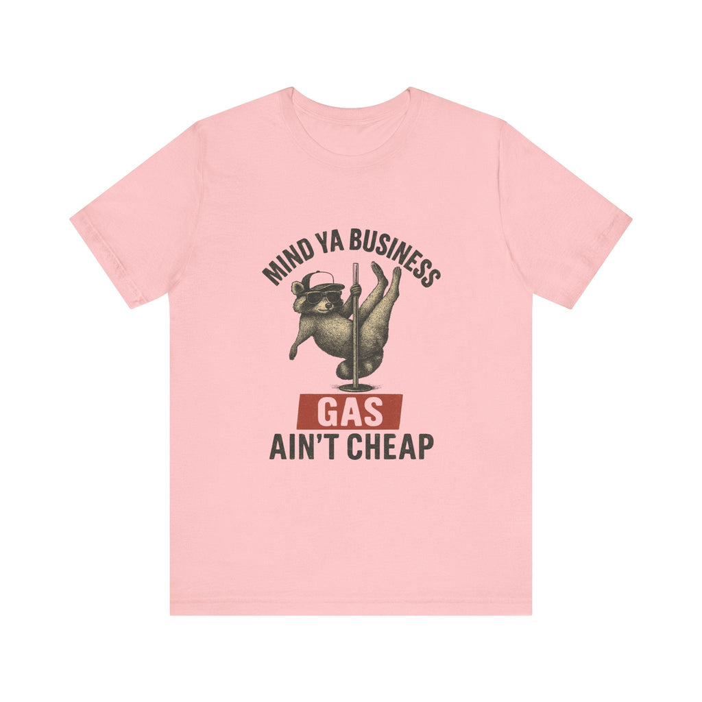 Funny Raccoon Pole Dancing Unisex Tee, Humorous Graphic Tee, by PopCultureByDesign36